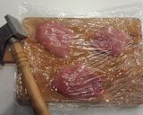 Tejfölös-paprikás hús krumplipürével recept fázis 1 fotója