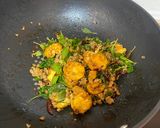 A picture of step 3 of Stir-Fried Tofu and Ground Pork with Basil (Pad Krapow Tofu Moo Sap).