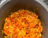 A picture of step 2 of Beetroot curry.