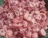 Foto langkah ke 2 dari resep Tumis cumi pedas.