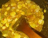 A picture of step 6 of Arvi in yoghurt gravy delicious 😋.