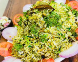 A picture of step 9 of Chicken Biryani.