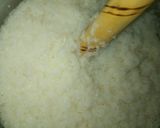 A picture of step 3 of Mashed rice with miyan kubewa.