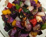 A picture of step 7 of Sauted veggies salad.