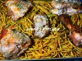 Jollof spaghetti