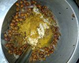 A picture of step 4 of Kala chana chole(Black chickpea​ chole).