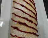 Une image de l'étape 3 de Biscuit roulé aux fruits rouges.