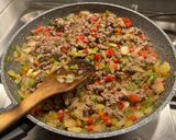 Foto del paso 5 de la receta: Berenjenas rellenas con carne picada