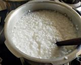 A picture of step 1 of Sabudana Potato Sev.