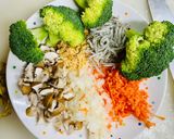 幼兒食譜：蔬菜煎餅的食譜步驟1照片