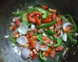 A picture of step 3 of Mushroom and groundnut gravy.