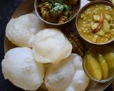 নরম ফুলকো ময়দার লুচি (naram fulko moidar luchi recipe in Bengali) রেসিপির ধাপ 9 ছবি