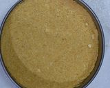 A picture of step 2 of Peek a Boo “Baked Gulab Jamun cheese cake”:.