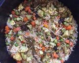 A picture of step 3 of # mixed vegetables pulao in my style.