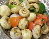 A picture of step 2 of Mushroom Tikki.