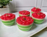 Foto langkah ke 9 dari resep Kue Lapis Tepung Beras.