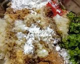 A picture of step 1 of Cheesy Aloo Tikki.