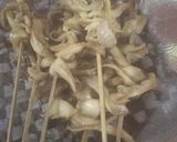 Foto langkah ke 4 dari resep Sate Jamur.