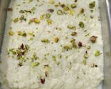 A picture of step 3 of Instant thandai milk cake.