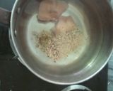 A picture of step 1 of Soupy noodles / noodles soup.