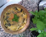 Foto del paso 8 de la receta Quiche casera de espinacas y setas