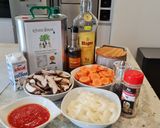 Foto del paso 5 de la receta Albóndigas de pollo en salsa de zanahorias y champiñones