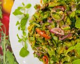 Hình bước làm 9 của món Salad 🥗 : Dưa leo trộn dầu giấm Balsamic 🥒