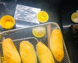 Hình bước làm 5 của món Bánh mì sầu riêng