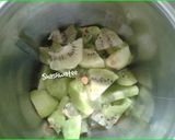 A picture of step 3 of Kiwi Firni.