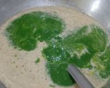 A picture of step 7 of Creamy Spinach and broccoli soup.
