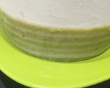 Foto langkah ke 4 dari resep Kue lapis tepung tapioka daun suji.