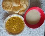 Poory bhaji / dasi breakfast recipe step 5 photo