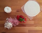 Foto del paso 1 de la receta: Canastita caprese con jamón 