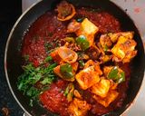 A picture of step 15 of Paneer Tikka Masala.
