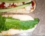A picture of step 6 of Long bun sandwich.