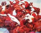 A picture of step 5 of Chinese pakoda.
