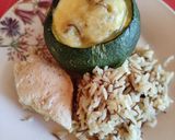 Foto del paso 10 de la receta: Zapallo Italiano relleno con arroz árabe