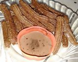 Foto langkah ke 6 dari resep Churros chocolatos nd saos chocolatos.