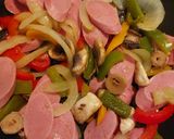 Foto del paso 3 de la receta: Alambre de salchichas