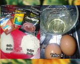 Foto langkah ke 1 dari resep Brownies Chocolatos Simple.