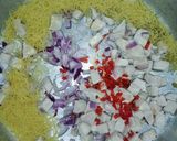 A picture of step 1 of Vermicelli chicken soup.