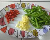 Foto langkah ke 1 dari resep Oseng Buncis Tempe Pedas Manis.