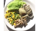 Foto langkah ke 5 dari resep Talas belitung mix sayur dan ayam (Diet PCOS).
