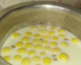 A picture of step 2 of Ras Malai.
