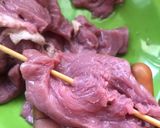 A picture of step 4 of Nigeria street Suya #nigeriastreetfood.