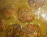 A picture of step 3 of Papite ki kofte curry.