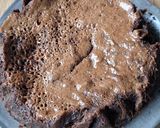 Une image de l'étape 3 de Moelleux chocolat, poires.