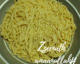 A picture of step 1 of Mutton Mince Hakka Noodles.