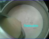 A picture of step 3 of Black sesame seeds Ice Cream.