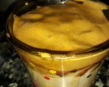 A picture of step 4 of Chocolate dalgona coffee.